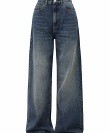 Quần Jeans Ống Rộng Vintage