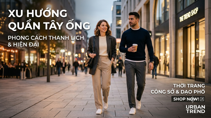 Quần tây ống đứng