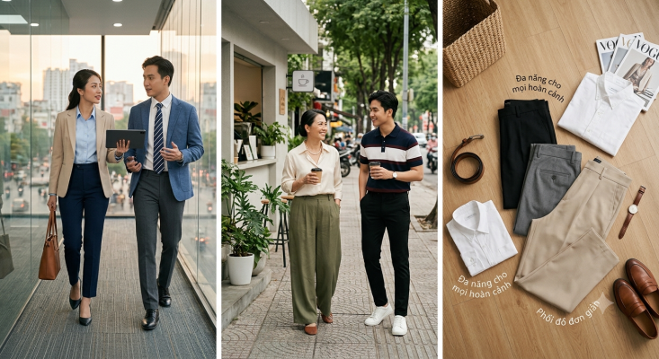 Quần tây lựa chọn thanh lịch